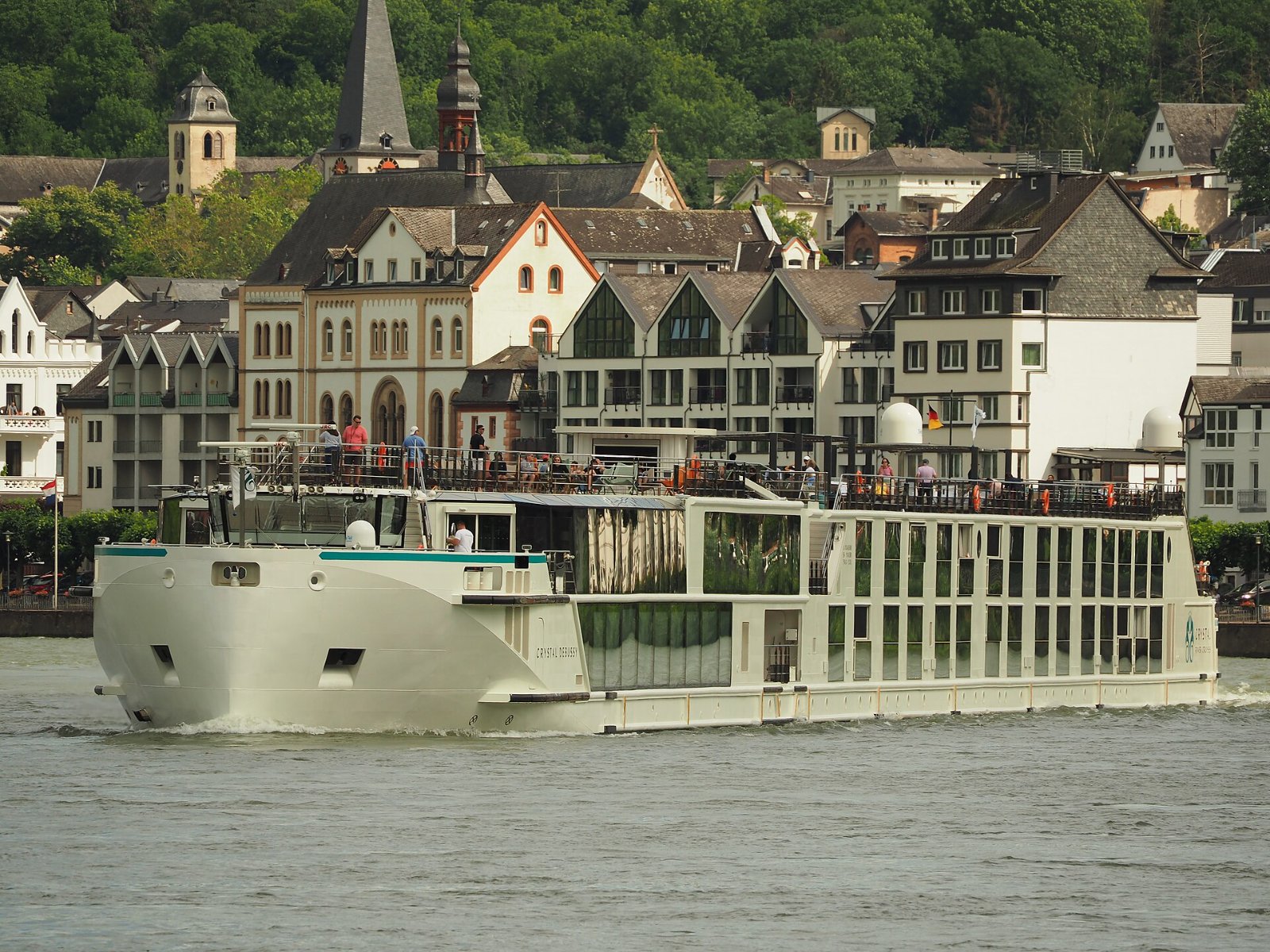 Riverside Luxury Cruises river ship on the Rhine